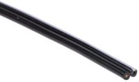 656-3850 RS PRO Right Angle 2.1mm DC Power Plug to Unterminated Power Cord, 1.8m