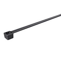 111-03050-t30r-pa66hs-bk HellermannTyton Cable Tie, 150mm x 3.5 mm, Black Polyamide 6.6 (PA66), Pk-100