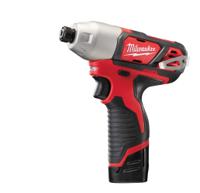m12bid-202c Milwaukee M12BID-202C - Cordless 12V Impact Driver with 2 x 2Ah Batteries
