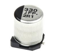 eeefpj331xap Panasonic 330μF Aluminium Electrolytic Capacitor 6.3V dc, Surface Mount - EEEFPJ331XAP