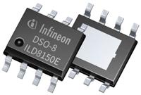 ild8150exuma1 Infineon ILD8150EXUMA1 LED Driver IC, 18 V 1.5 A 8-Pin PG-DSO-8