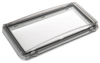 l-12-ii-window Fibox Grey Polycarbonate IP65 Inspection Window for use with 12 Module Enclosure