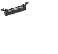 hif3bd-10pa-254ds63 Hirose HIF3B Series Right Angle Through Hole PCB Header, 10 Contact(s), 2.54 mm Pitch, 2 Row, Shrouded