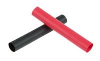 rnf-100-kit-blackred TE Connectivity Heat Shrink Tubing, Black, Red 4.8mm Sleeve Dia. x 50mm Length 2:1 Ratio, RNF100 Series