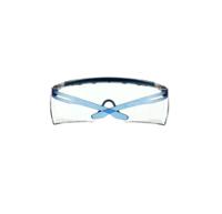 sf3701xsgaf-blu-eu 3M SecureFit Anti-Mist UV Over Specs, Clear PC Lens