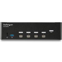 sv431dhd4ku StarTech.com 4 Port Dual Monitor USB HDMI KVM Switch, 3.5 mm Stereo 3840 x 2160 Maximum Resolution