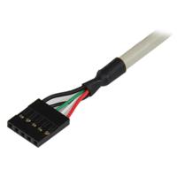 usbplate StarTech.com USB 2.0, Female 5 Pin IDC to Female USB A, 480Mbps