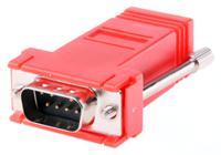 314-8098 RS PRO D Sub Adapter Male 9 Way D-Sub to Female RJ45