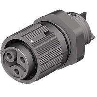 4603150531 Wieland RST Mini Series Mini Connector, 3-Pole, Female, 1-Way, Panel Mount, 16A, IP66, IP68, IP69