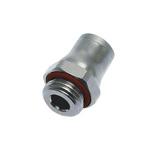 3601-12-13 Legris LF3600 Series Straight Threaded Adaptor, G 1/4 Male to Push In 12 mm, Threaded-to-Tube Connection Style
