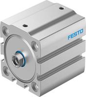 adn-s-40-25-i-p-a Festo Pneumatic Compact Cylinder - 5138610 40 mm Bore, 25 mm ADN-S-40-25-I-P-A Series, Double Acting Acting