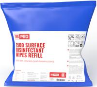 269-5198 RS PRO P1312 Wet Disinfectant Wipes, Refill of 1500