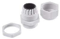 f7002100r SIB SIB-TEC Series Grey PA 6 Cable Gland, PG21 Thread, 9mm min., 18mm max., IP68