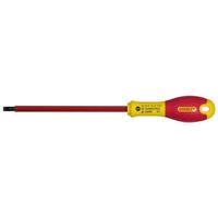 0-65-413 Stanley Slotted Insulated Screwdriver, 5.5 mm Tip, 150 mm Blade, VDE/1000V