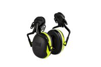 7100095551 3M 7100095550 Wireless Listen Only Ear Defender with Helmet Attachment, 32dB, Green, Noise Cancelling Microphone