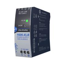 1606-xlb90e Allen Bradley 1606 Switched Mode DIN Rail Power Supply, 240V ac ac Input, 24V dc dc Output, 3.75 Output