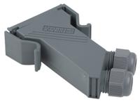 1689145 Phoenix Contact VS-09-SET-STD Series Polyamide 45 ° D Sub Backshell, 9 Way