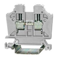 242-0474 RS PRO Grey, Single-Level, Cage Clamp Termination