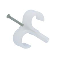 dpcn-1619-tr Nelco Clear Polyethylene hose clamp, 19mm Max. Bundle