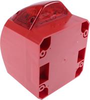 pnc-0001 Klaxon Nexus Series Red Sounder Beacon, 10 → 60 V dc, Wall Mount, 105dB at 1 Metre