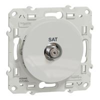 s520446 Schneider Electric White, 1 Gang, Odace