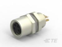 t4033014041-000 TE Connectivity Circular Connector, 4 Contacts, Front, M8 Connector, Socket, Female, IP67, M8 Series