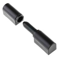 96-50-400-11 Southco Nylon Barrel Hinge with a Lift-off Pin, Screw Fixing, 78mm x 28.5mm x 19mm