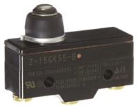 z-15gk55 Omron Z Series Coil Spring Limit Switch, NO/NC, IP62, SPDT, Thermosetting Resin Housing, 500V ac Max, 15A Max