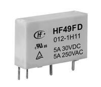 hf49fd005-1h11tf Hongfa Europe GMBH PCB Mount Power Relay, 5V dc Coil, 5A Switching Current, SPST