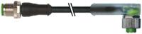 7000-40321-6530060 Murrelektronik Limited Male 3 way M12 to Female 3 way M12 Sensor Actuator Cable, 600 mm