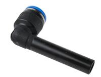qsl-10hl Festo QSL Series Elbow Tube-toTube Adaptor, Push In 10 mm to Push In 10 mm, Tube-to-Tube Connection Style, 153068