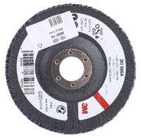 3m556d-b61792 3M 566A Zirconia Aluminium Flap Disc, 125mm, Coarse Grade, P40 Grit