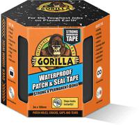 3044720 GORILLA GLUE EUROPE LTD  Duct Tape, 3m x 100mm, Black