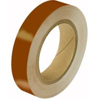 275206 Brady Brown Polyester Pipe Marking Tape, Dim. W 25mm x L 33m
