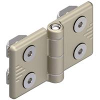 3842544531 Bosch Rexroth Die Cast Aluminium Door Hinge, 6mm Slot, 45 mm Strut Profile
