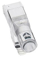 12711001 1271.1001 MENTOR, PCB Mounted Right Angle LED Light Pipe, Clear Round Lens