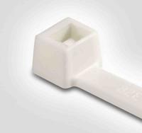 111-93019-t30r-pa66v0-wh HellermannTyton Cable Tie, 150mm x 3.6 mm, White Polyamide 6.6 (PA66), Pk-100