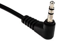 36hr07236x Switchcraft 36HR Male 3.5mm Stereo Jack to Male 3.5mm Stereo Jack Aux Cable, Black, 1.8m 36HR07236X