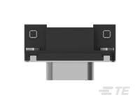 747844-3 TE Connectivity 9 Way Right Angle Through Hole D-sub Connector Socket, 2.74mm Pitch