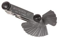 304-9193 MikronTec, 52 Blades Thread Pitch Gauge, Whitworth/Metric thread type