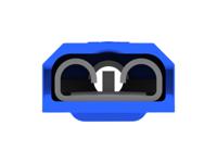 3-350819-2 TE Connectivity Ultra-Fast 250 Blue Insulated Receptacle Spade Connector, Quick Disconnect Receptacle, 6.35 x 0.81mm