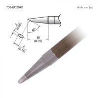 t39-bc2040 Hakko FX-9701/9702 2 x 4 mm Bevel Soldering Iron Tip for use with FX-9701, FX-9702