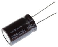 upw1h102mhd Nichicon 1000μF Aluminium Electrolytic Capacitor 50V dc, Radial, Through Hole - UPW1H102MHD
