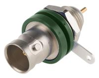 j01003e1286 Telegartner, Jack Panel Mount BNC Connector, 75Ω, Solder Termination, Straight Body