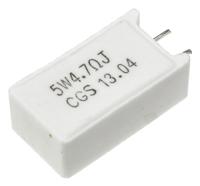sqmw54r7j TE Connectivity 4.7Ω Wire Wound Resistor 5W ±5% SQMW54R7J