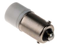 210-614 RS PRO White LED Indicator Lamp, 28V ac/dc, BA9s Base, 10mm Diameter, 2070mcd