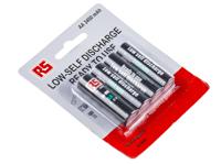 901-2982 RS PRO AA NiMH Rechargeable AA Batteries, 2.45Ah, 1.2V - Pack of 4