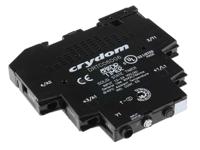 drtc06d06 Sensata Crydom SeriesOneDR Series DIN Rail Mount Timer Relay, 12 → 24V ac/dc, 2-Contact, 0.1 s → 100h,