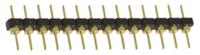 bbl-114-g-e Samtec BBL Series Straight Through Hole Pin Header, 14 Contact(s), 2.54 mm Pitch, 1 Row, Unshrouded