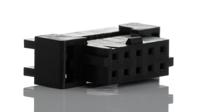 87568-1073 Molex Milli-Grid Series Straight Through Hole Mount PCB Socket, 10-Contact, 2-Row, 2mm Pitch, IDC Termination